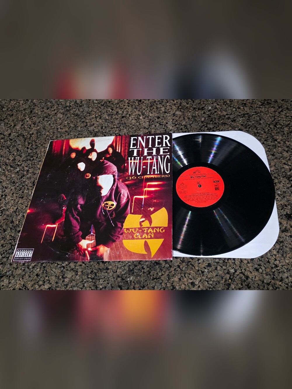 Wu-Tang Clan Enter the Wu-Tang (36 Chambers) Yellow Spine 1993 Original Vinyl